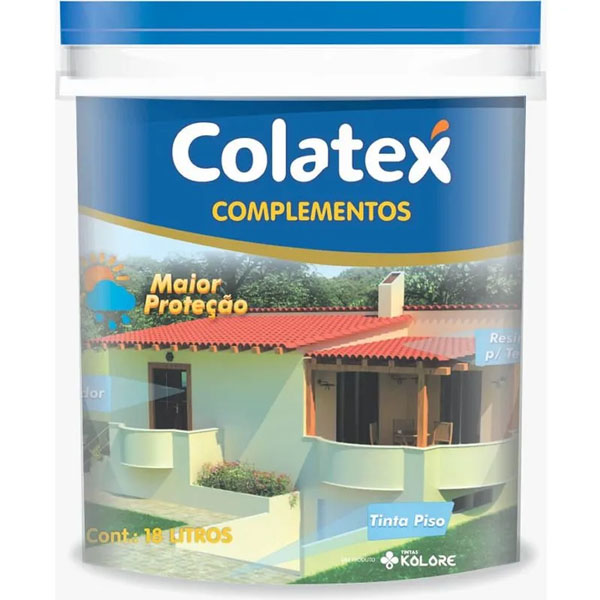 Tinta Piso Externa 18L Concreto Colatex-Neoton