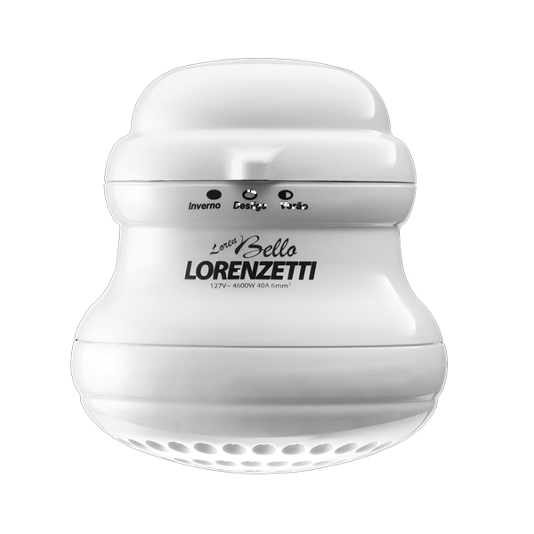 Chuveiro Ducha Bello Banho com Cano 4600W 220V Branco Lorenzetti